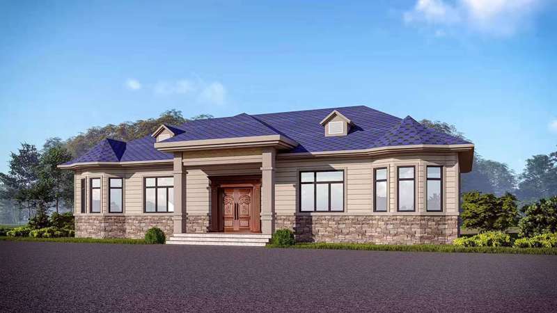 文山輕鋼別墅建筑公司 抗9級地震和13級臺風【29萬起】(圖2) 睿婕輕鋼別墅